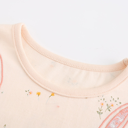 23 European and American style children's summer dress for girls, cartoon embroidered mesh princess dress, cute children's tulle skirt