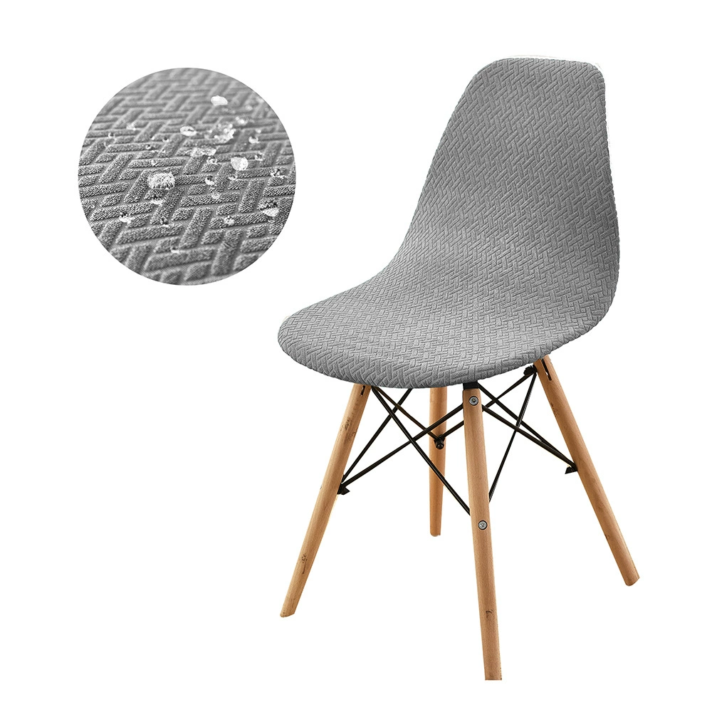 Растяжимый водонепроницаемый чехол для стула Eames shell, вязанный T-образной вязкой, эластичная нескользящая посадка, многоцветный