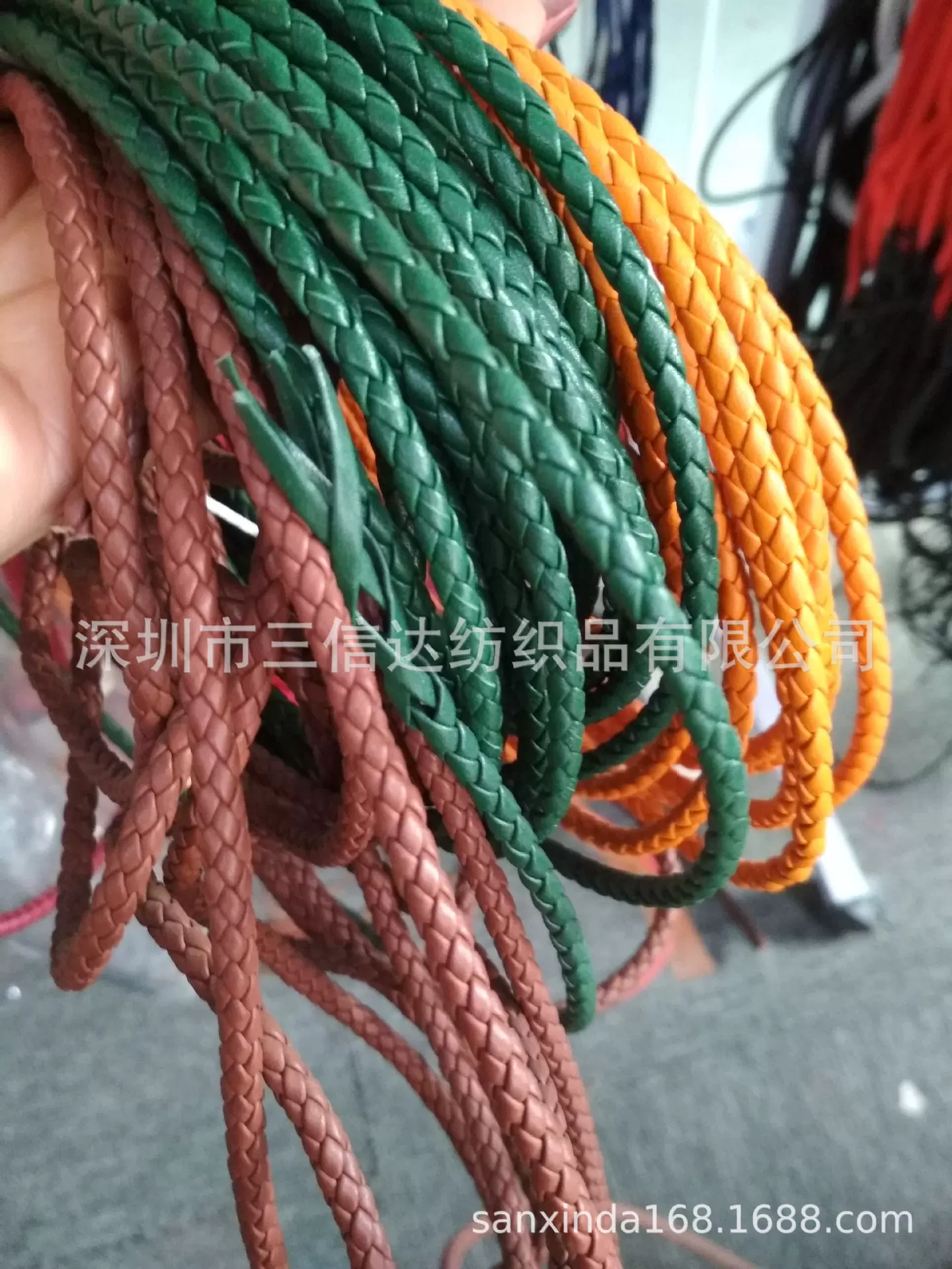 【三信达】牛皮绳头层二层皮羊皮猪皮绳超纤皮软皮饰品挂带