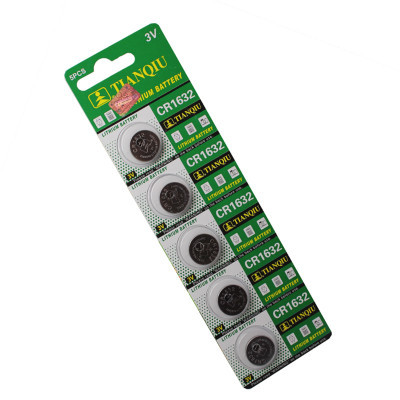 天球 CR1632电池 1632纽扣电池 3v 1632电子 纽扣电子卡装批发