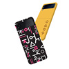 Korea Netflix fashion creativity is suitable for Samsung ZFLIP2/ZFLIP3 folding screen mobile phone case protective cover