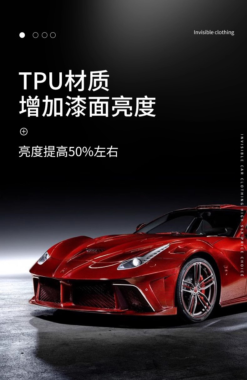 Factory Wholesale Body Car Aliphatic Tpu Invisible Car Paint Protective Film Anti-Scratch Factory Repair Transparent