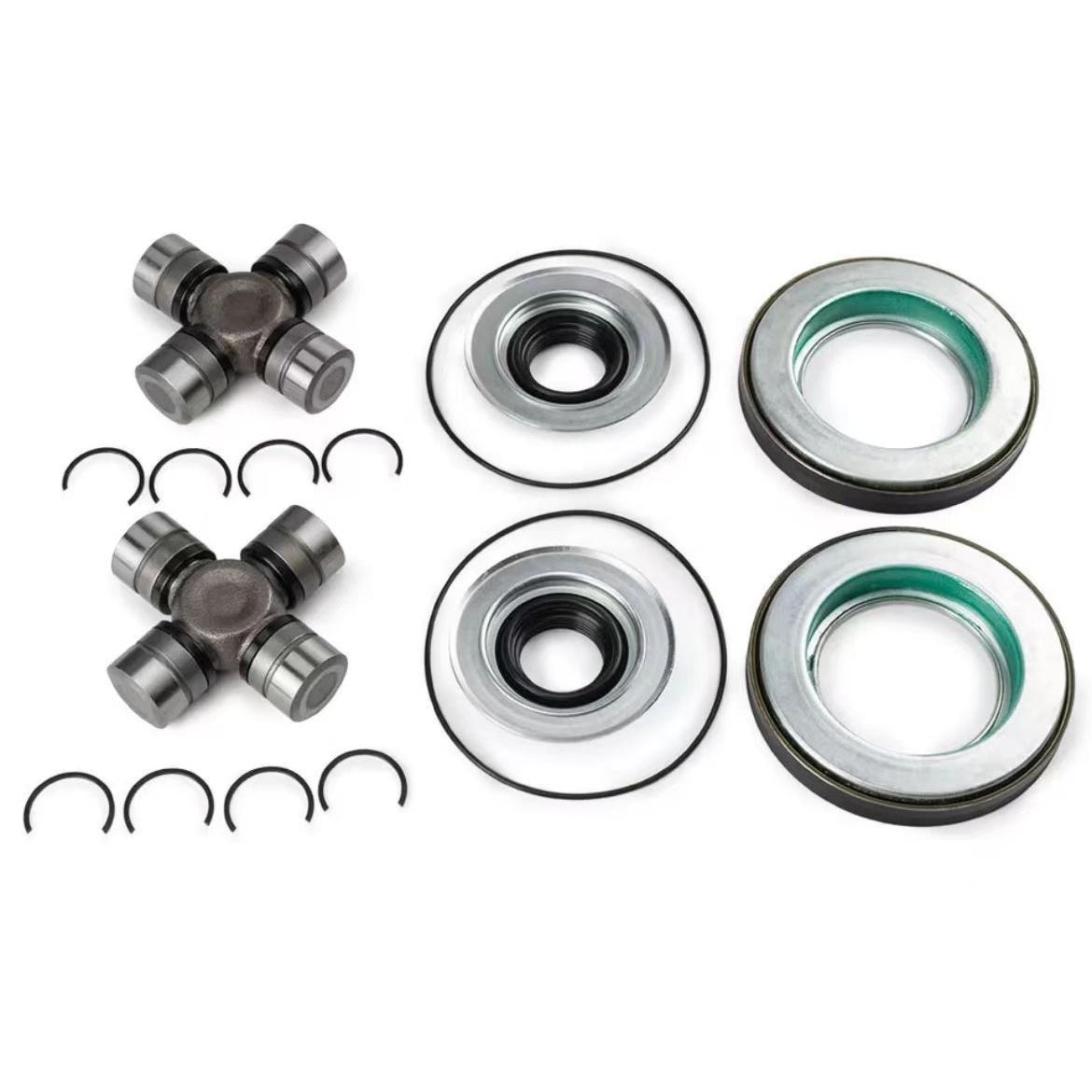 2014835 front axle U-joint kit wheel O-ring dust seal kit compatible with Ford F250
