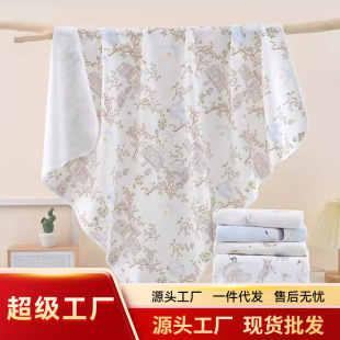 Wrapping Towel Class A Pure Cotton Newborn Newborn Baby Swaddling Towel Spring and Summer Cover Blanket Wrapping Towel Birth Room Bag