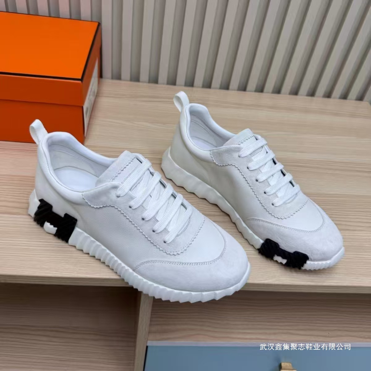 Summer New Lace-Up Ready-Made Casual Sports Shoes Mesh Breathable Leather Sneakers Foreign Trade European Station Men's Shoes