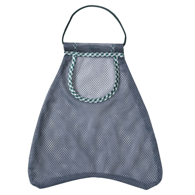 Bolsa de malla de almacenamiento de frutas y verduras de cocina creativa que cuelga bolsa de almacenamiento de bolsa de clasificación de cebolla de ajo de jengibre multiusos al por mayor