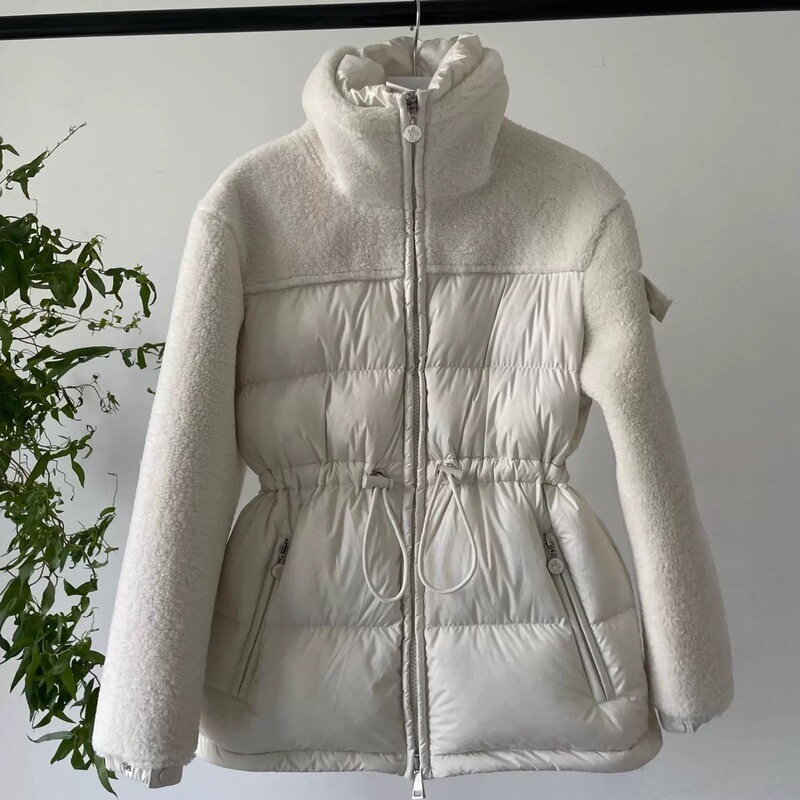 High Version of Meng Mjia 25 Winter Model Escaut Women's Short Spliced down Jacket Warm and Slim Jacket High Version of Meng Mjia 25 Winter Model Escaut Women's Short Spliced down Jacket Warm and Slim Jacket