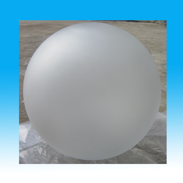 야외 칼럼 헤드 램프 볼 그늘 프로스트 반투명 줄무늬 모래 방수 벽 램프 그늘