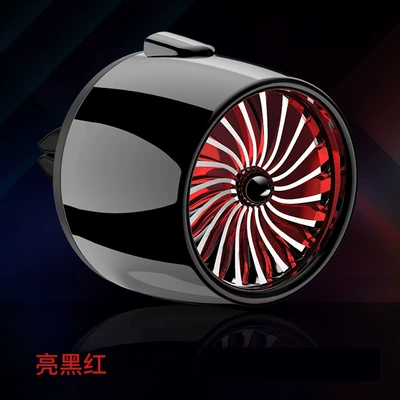 Clip Air Force One | Car Perfume Aromatherapy - black-red-light
