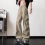 新款机能登山直筒冲锋裤