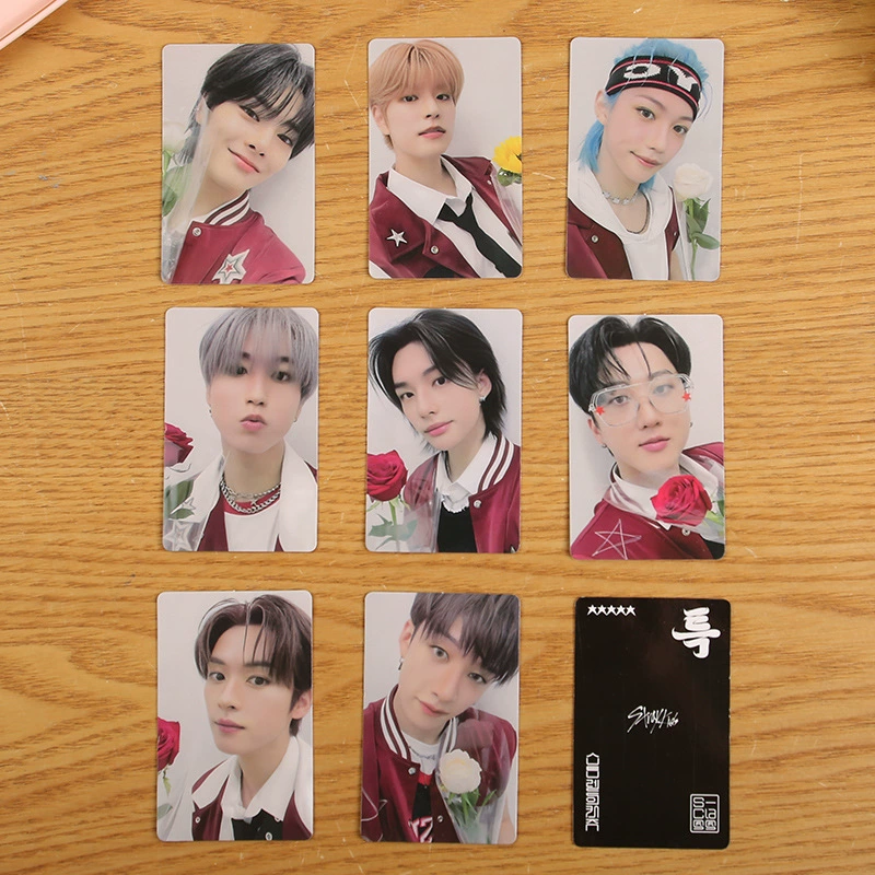 Фотокарточки (Stray Kids) 5-Star специальный каталог, 5,4×8,6 см, коллекционные карты, разные участники