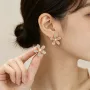 爆款满钻小众通勤耳钉