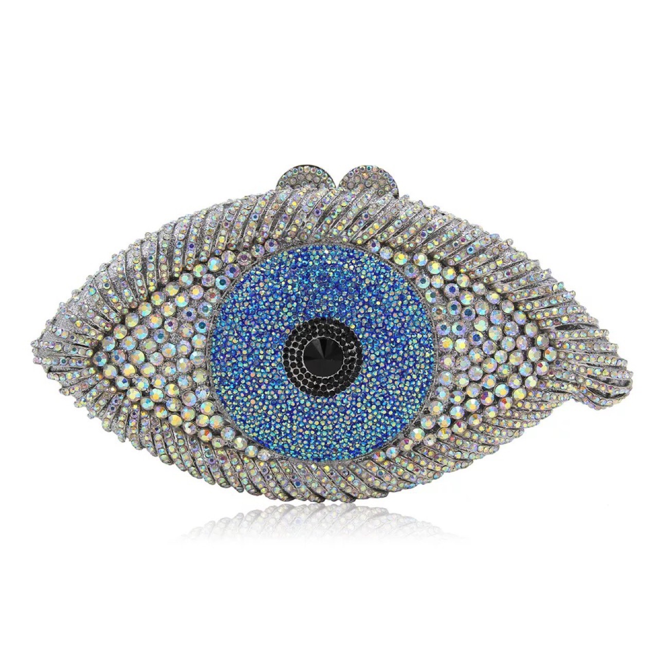 Eye clutch bag, bolsas de diamantes transfronterizas, bolsas de diamantes huecas, bolsas de mano, bolsas de mujer, bolsas de vestido de fiesta