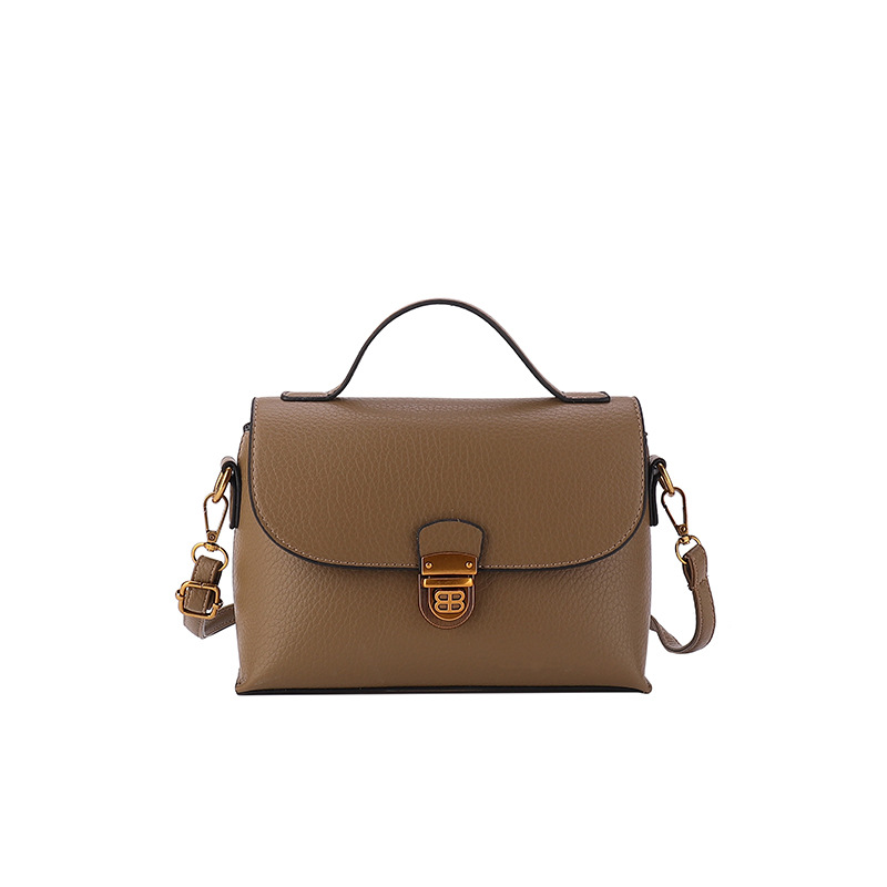 Bolsos de alta calidad para mujer 2024 nueva moda popular bolso de mensajero de un solo hombro versión coreana del bolso cuadrado pequeño portátil de viaje salvaje