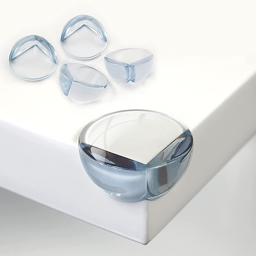 Factory Direct Sale Colorless and Odorless Children's Table Corner Protection Transparent Round L-shaped Thickened Anti-Collision Corner