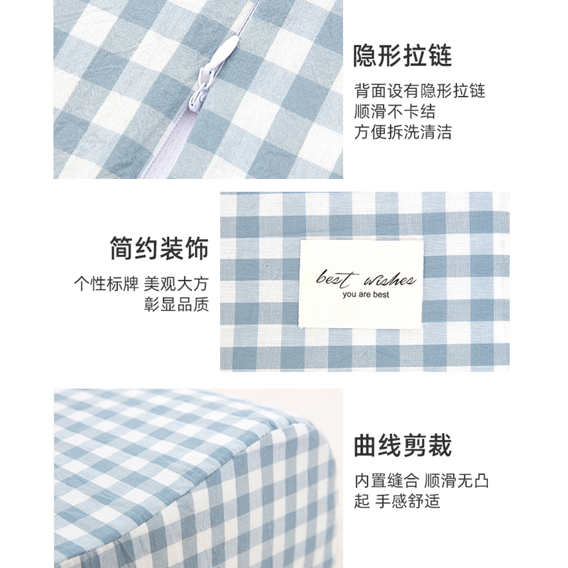 ✅ ラテックス枕カバー 40cmx60cm 純綿 35×55 大人用 子供用 30x50 夏用ゴム枕カバー 1組|undefined