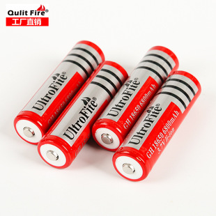 廠家直銷18650鋰電池3.7V尖頭大容量頭燈電風扇充電池手電筒充電