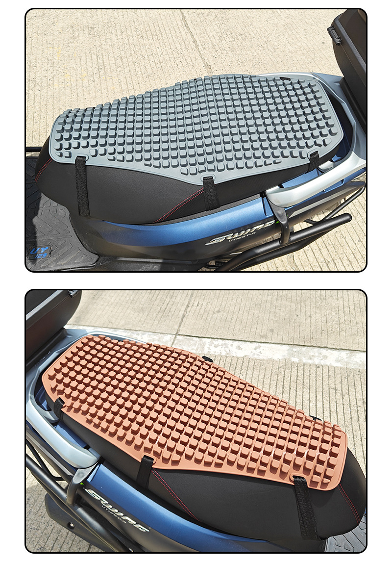 Suzuki Motorcycle Seat Cushion Cover Silicone Breathable Sun-Proof Waterproof All-Season Comfortable and Durable Seat Cushion