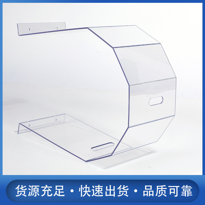 透明PC板耐力板雕刻折弯设备窗热成型机器罩子pc板加工件折弯定制