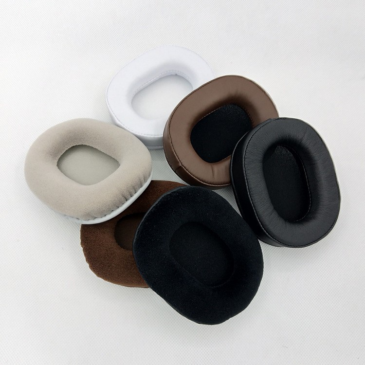 Suitable for Audio-Technica Ath-Msr7B Se M50 40 M30 M20X Headphone Covers, Sponge Covers, Velvet Earmuffs