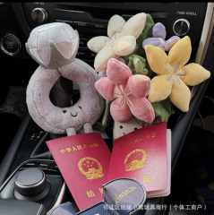 JC手捧花玩偶仿真花束公仔毛绒花束趣味求婚表白花束结婚伴手礼品