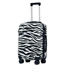 行李箱14+20+24+28子母斑马纹拉杆箱男女图案旅行箱万向轮密码箱