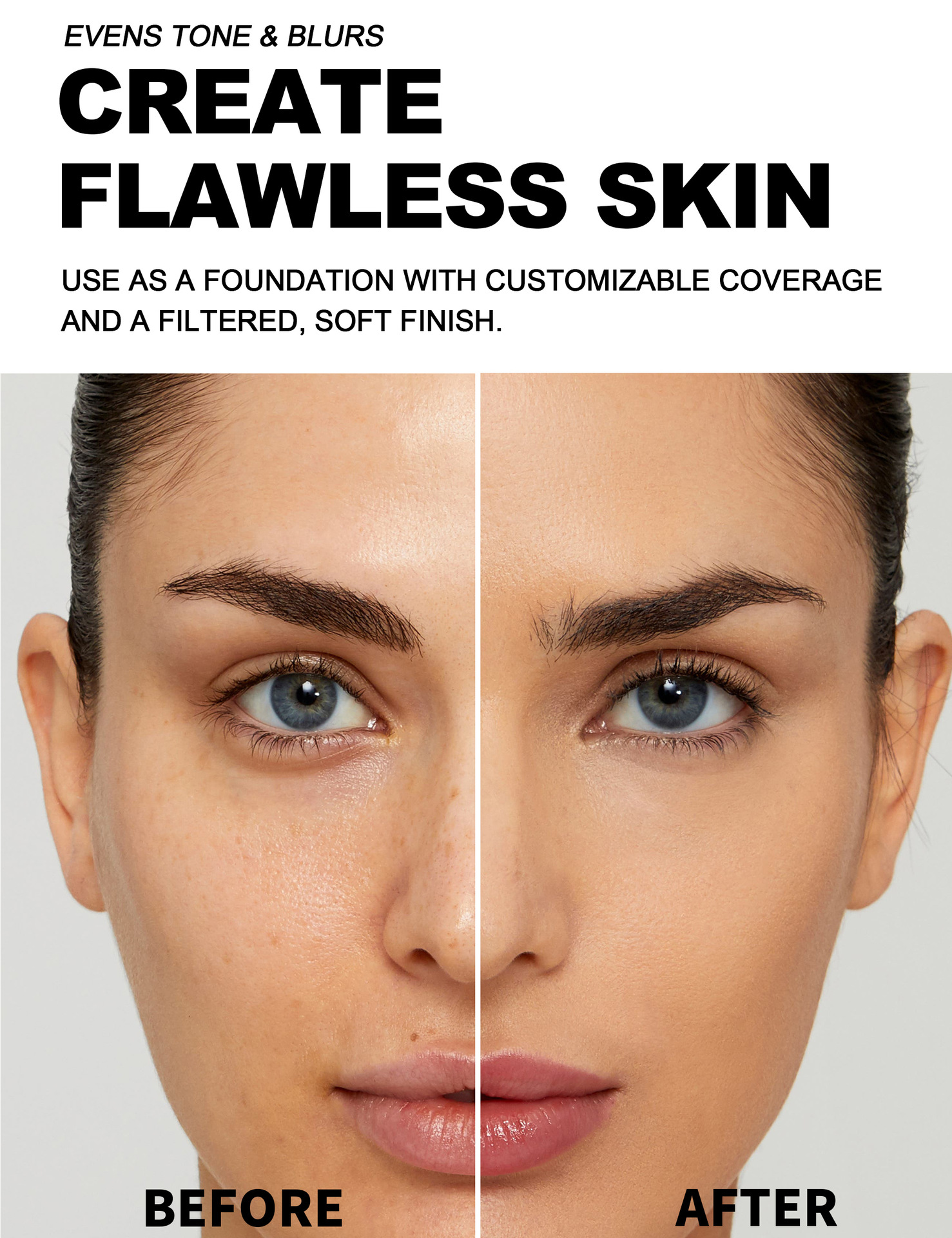 The cross-border foundation provides long-lasting concealer without smudge, and does not cause powder to stick on oily skin. The handaiyan red shell foundation does not come off undefined