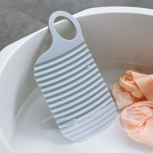 Mini Laundry Board Dorm Home Anti-Slip Thick Plastic Finger Small Mini Lazy Close-Fitting Clothes Scrub Board