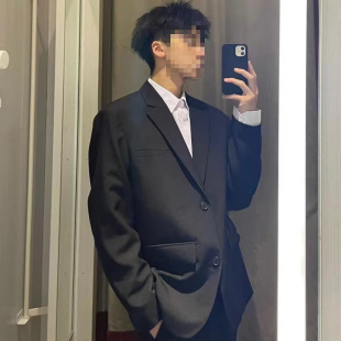 Groom's Suit Jacket, Men's Light and Mature Wedding Dress, Business Professional Formal Wear, Groomsmen's Suit, Korean Style Slim Suit