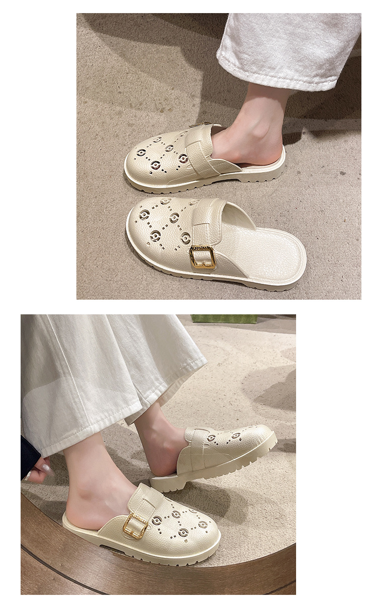 Platform Slippers Women's Summer Sandals With Thick Sole_voghion.com