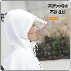 Children's raincoat and rain pants set for boys and girls, kindergarten and primary school students with backpack space, waterproof one-piece rain poncho, wholesale