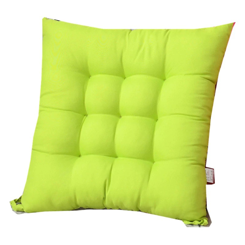 Подушка оптом сплошной цвет скраб утолщенная подушка для обеденного стула Офисный Компьютерный стул подушка Студенческая пердонная Подушка Татами подушка сиденья