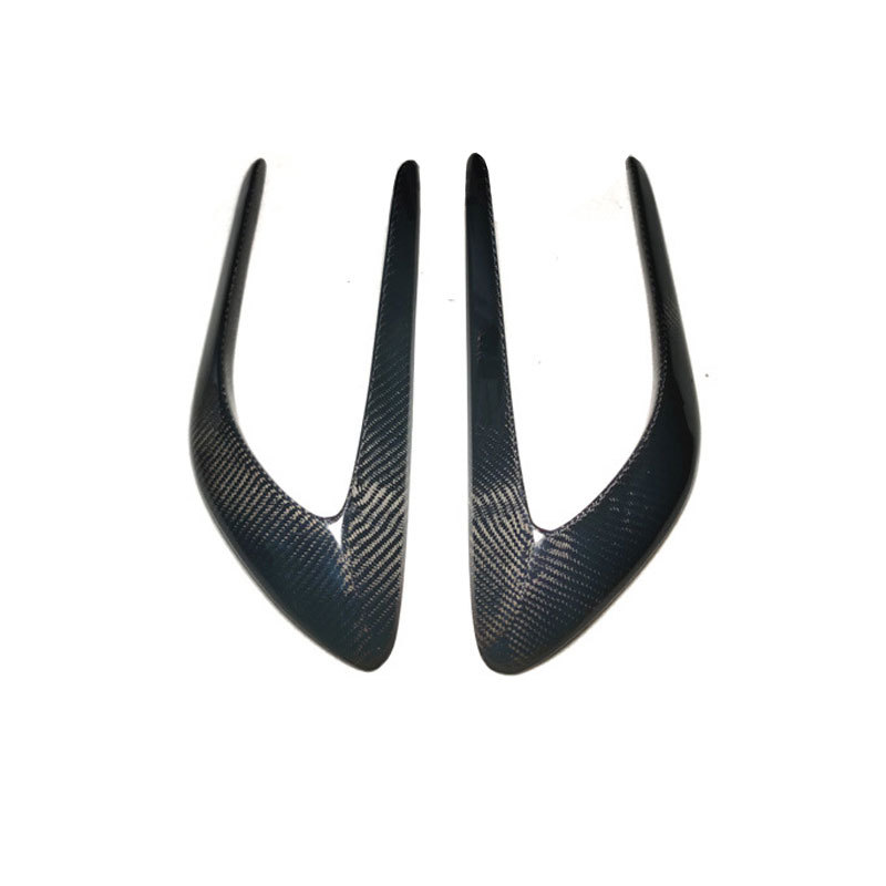 Suitable for Mercedes-Benz C- class W205 carbon fiber leaf plate air outlet to double door sports side air outlet decoration