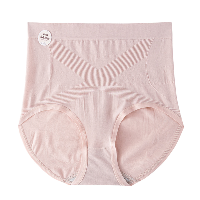 La ropa interior del abdomen cruza la cintura alta y las caderas no se estiran, la entrepierna no se enrolla, la entrepierna es transpirable y refrescante, la entrepierna antibacteriana es refrescante