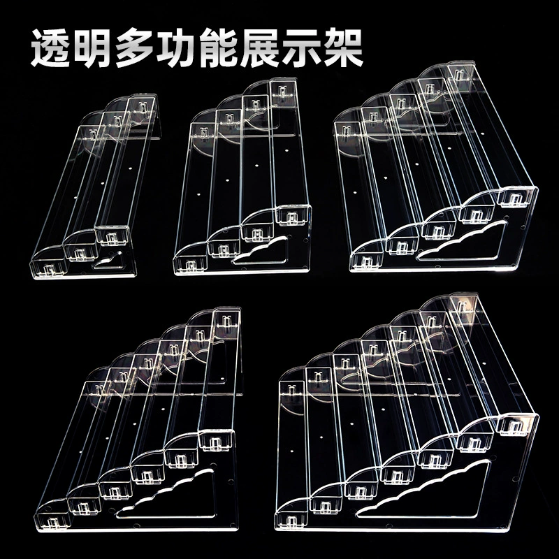 Прозрачная полка для ногтей магазин лак для ногтей