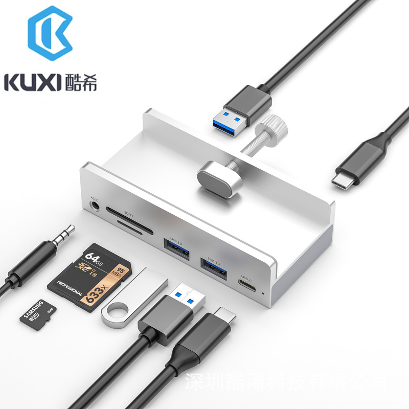3.5 Audio Interface Desktop Hub Display Clip Docking Station Card Reader 3.0Hubtype-Chub