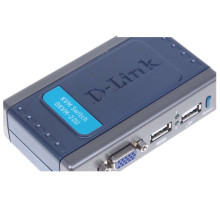 友讯（D-Link） DKVM-22U 2端口USB接口 桌面型塑壳KVM切换器 带