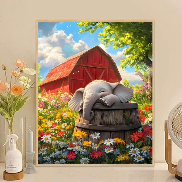 W1051 Baby Elephant Cub 2