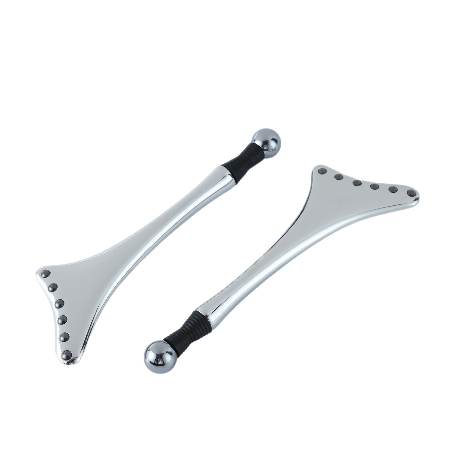 Paleta para los tendones de los ojos y la cara, masaje de acupuntura de elevación facial, raspado y reafirmante, compresa de hielo, varilla de masaje rodante de grano de germanio