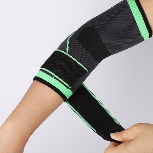 Outdoor sports elbow pads, basketball fitness compression elbow pads, cycling, badminton, tennis, unisex knitting straps, elbow pads