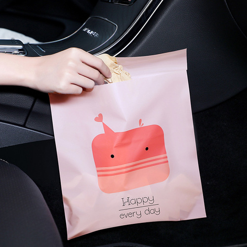 Car garbage bag wholesale adhesive car trash can storage cleaning bag car disposable storage bag