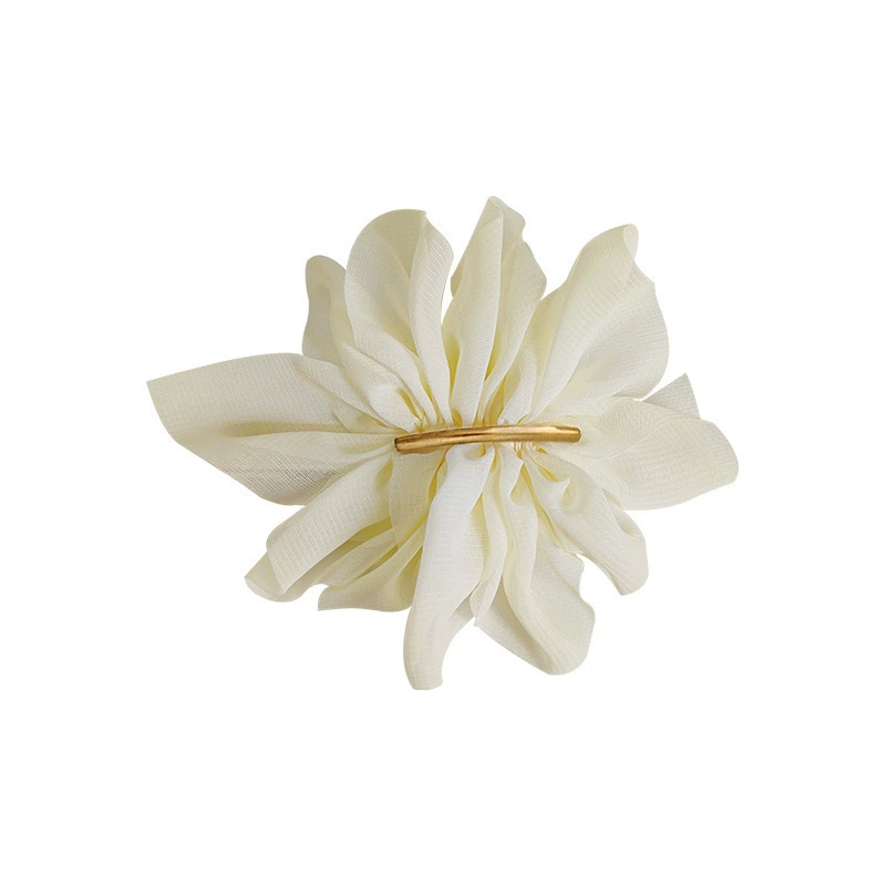 Shiffon summer hairgrip, ponytail, crab pin, hair accessory, hairpin, flowered, simple and elegant design