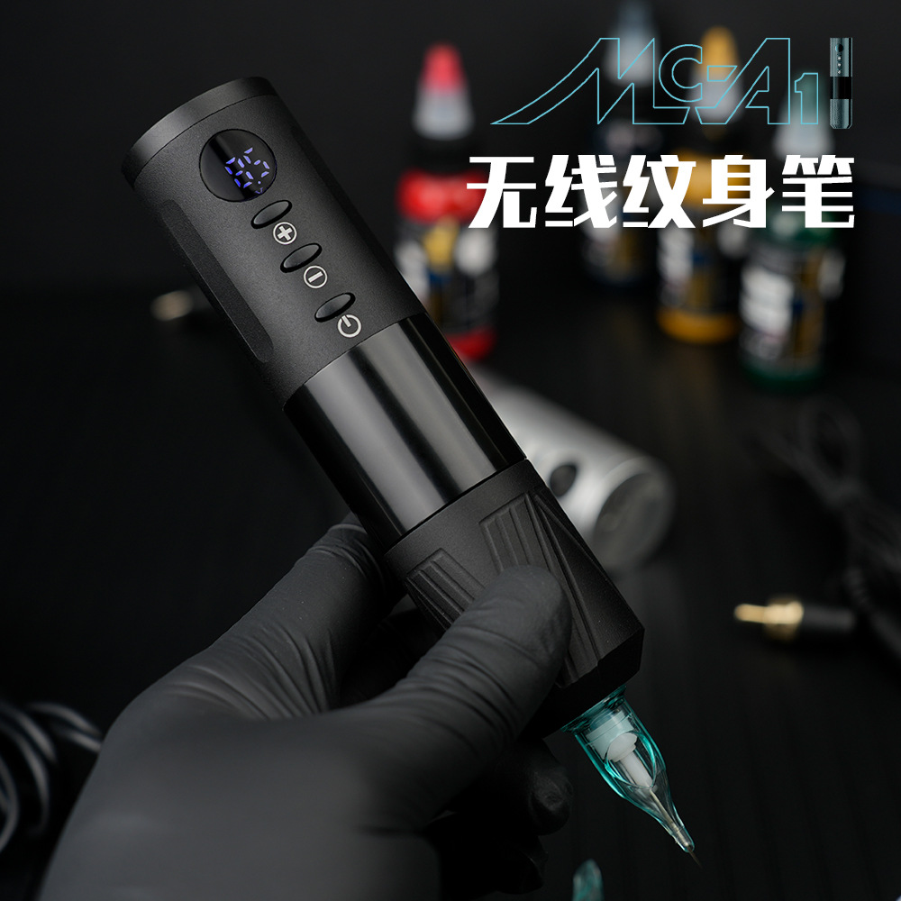 Dragon Art tatuaje equipo inalámbrico tatuaje batería pluma motor sin escobillas máquina de tatuaje línea de corte niebla tatuaje todo en una máquina