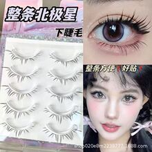 整条一片式cos北极星下睫毛仿真仙女超自然漫画立体感轻欧美新手