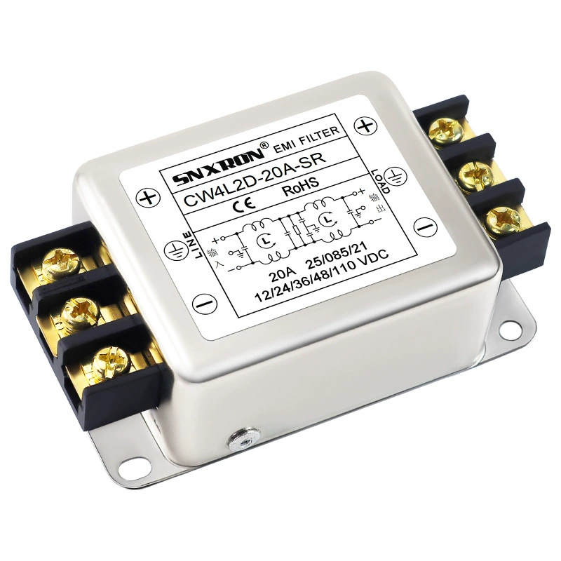 DC power filter CW4L2D-20A-SR terminal block 3A6A10A purified audio 110VDC anti-interference
