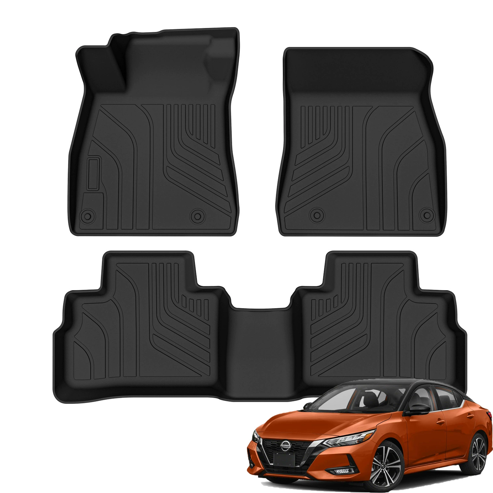 Подходит для идеальных L9 ковриков для ног автомобиля L9 Багажник коврики высокого качества TPE коврики для ног полный TPE трансграничной электронной коммерции