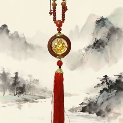 Car hanging, Pendant Made of Rosewood with