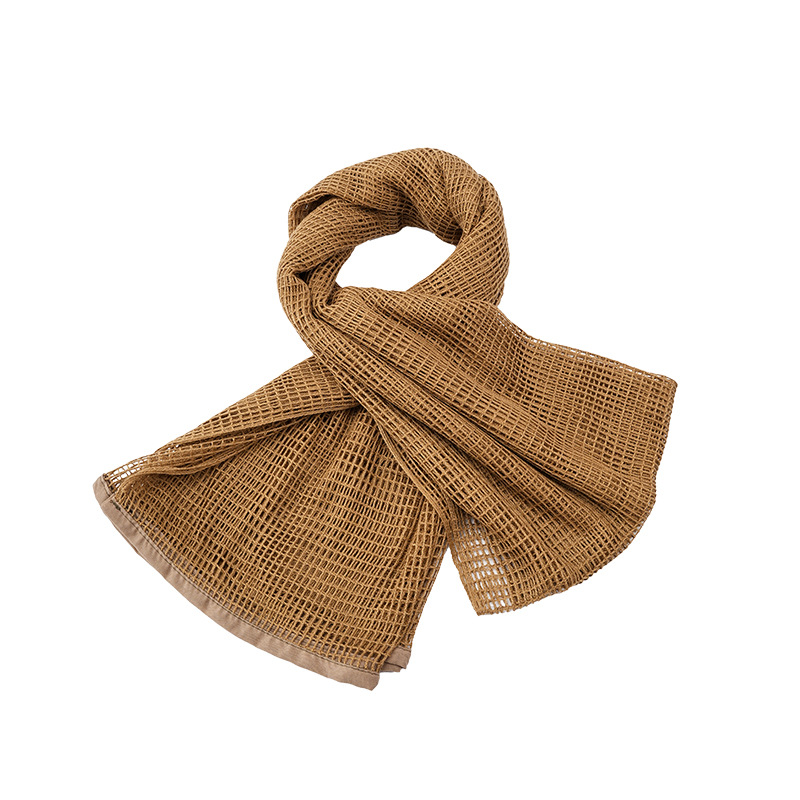 Sniper jungle camuflaje escondido bufandas tácticas transpirables largas bufandas de cuello del desierto velo turbante multipropósito