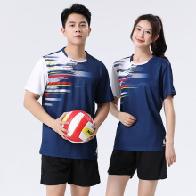 夏季情侣运动套装速干男女款透气短袖T桖短袖运动跑步休闲两件套