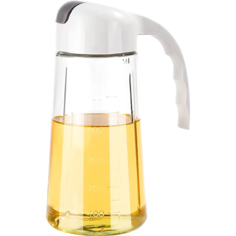 Aceitera de Doble Uso para Cocina de Vidrio Con Pulverizador para Cocina